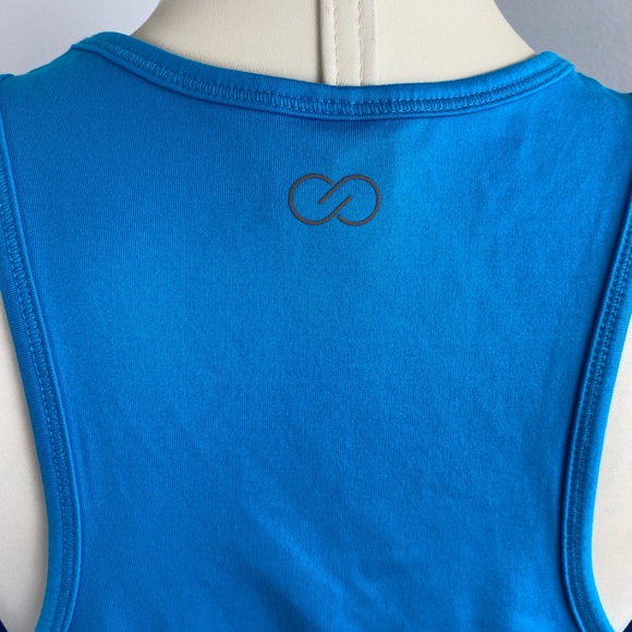 CALIA By Carrie Underwood Blue Razorback Tank | Size Large - Picture 7 of 10
